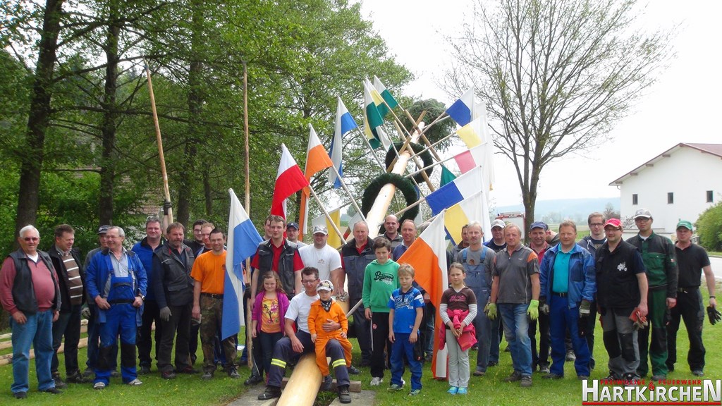 Maibaum 2014 Gruppe